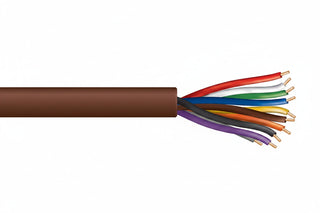 47160907 18/8 Solid Unshielded Thermostat Cable, General Purpose, CL2, 250' (76.2 m) Speed Bag, Brown
