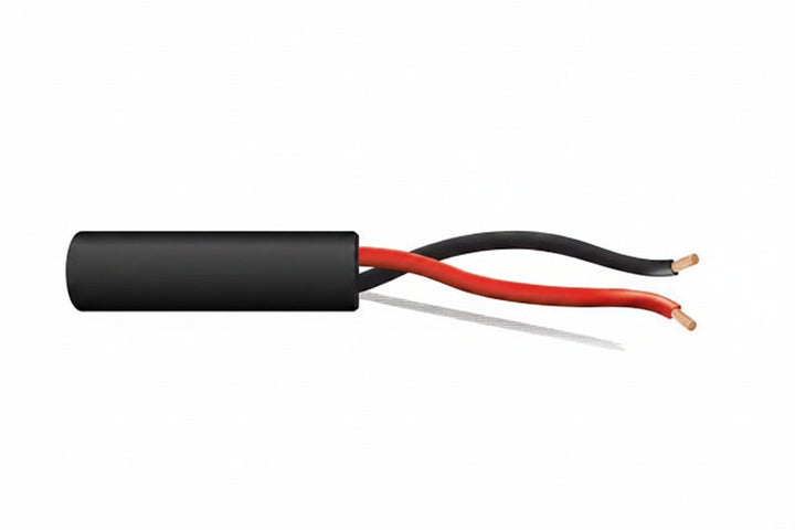 52855008 14/2 (105-Strand Oxygen-Free Copper) Audacious Unshielded Speaker Cable, Direct Burial, CM, 500' (152.4 m) Reel, Black