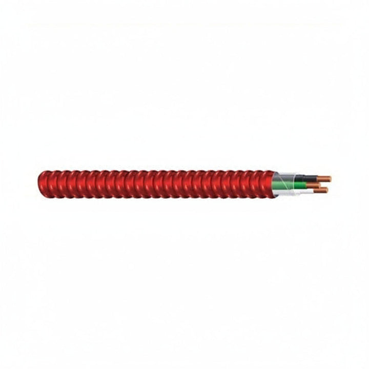 Genesis 55468703 18/4 Ground AlumArmor Cable, Red, 1000'