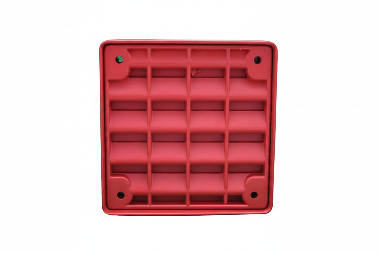 Eaton ET-1010-R ET-1010 Vandal Resistant Speaker, Surface Mount, Wall/Ceiling, 25/70V, Indoor or Outdoor, Red