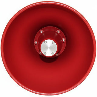 Eaton STH-15SR Supervised Horn Loudspeaker, Adjustable Mounting, 25/70V, 15W, Indoor or Outdoor, Red