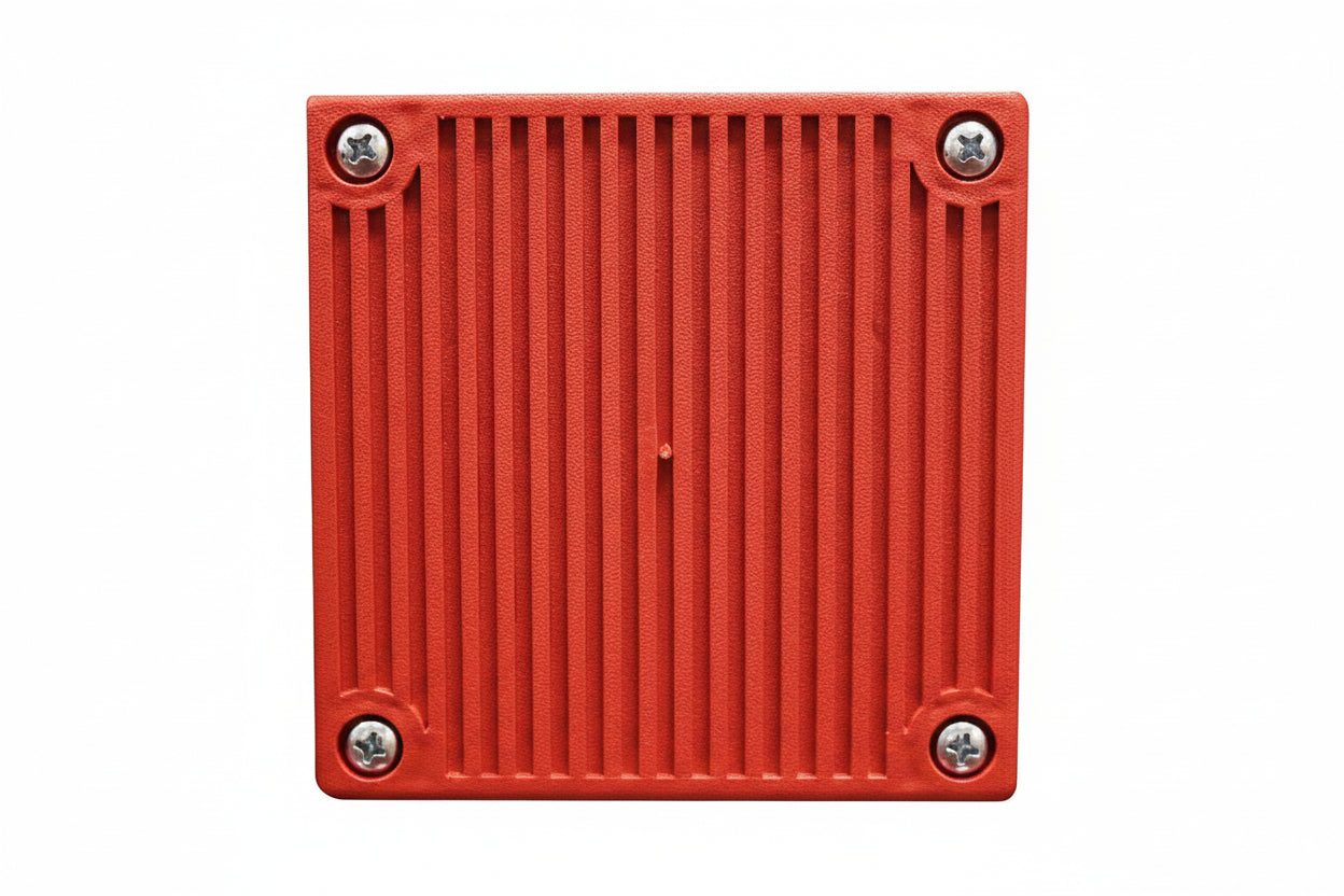 Eaton MT4-115-R MT4 Multitone Horn, Surface or Flush, Wall/Ceiling, 115V AC, Red