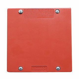 Eaton DSM-12/24-R Wall Mounted 12/24V Wheelock DSM Sync Module, Red