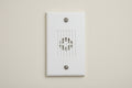 Eaton MIZ-24S-W MIZ Mini Horn, Wall, 24V, Temporal/Continuous, Indoor, White