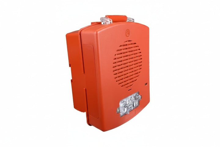 Eaton EL4XSPST-FR Eluxa Outdoor Series Speaker Strobe, 4X, IP66, Red