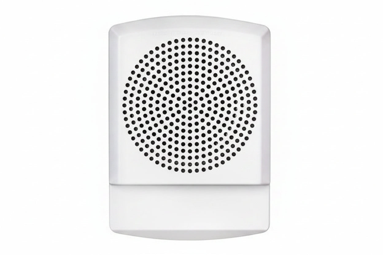 Eaton ELFHNW Wheelock Eluxa Low Frequency Horn, Wall, FIRE Lettering, 24V, White