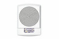 Eaton ELFHSW Wheelock Eluxa Low Frequency Sounder Strobe, Wall, FIRE Lettering, 24V, 110/177 cd, Indoor, White