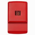 Eaton ELHNR Wheelock Eluxa LED Horn, Wall, 12/24V, Indoor, Red