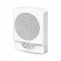 Eaton ELMTSW Wheelock Eluxa Multitone Strobe Horn, FIRE Lettering, Wall Mount, 24V, White