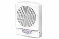 Eaton ELSPSTW-AL Wheelock Eluxa LED High Fidelity Speaker Strobe, Wall, ALERT Lettering, Clear Lens, 24VDC, 15/30/75/110/135/185 cd, White