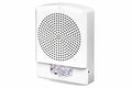Eaton ELSPSTW-AL Wheelock Eluxa LED High Fidelity Speaker Strobe, Wall, ALERT Lettering, Clear Lens, 24VDC, 15/30/75/110/135/185 cd, White