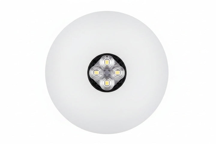 Eaton ELSTWC-N Eluxa LED Indoor Strobe, Ceiling Mount, 24V, 15/177 cd, No Lettering, White