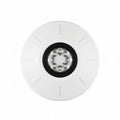 Eaton ELSTWC Wheelock Eluxa LED Strobe, Ceiling, FIRE Lettering, Clear Lens, 24V, 15/30/75/110/150/177 cd, White