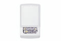 Eaton ELSTW Wheelock Eluxa LED Strobe, Wall, FIRE Lettering, Clear Lens, 24V, 15/30/75/110/135/185 cd, White