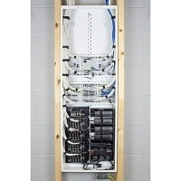 WP3402-SS 1-Gang 2-Port Stainless Steel Keystone Wall Plate