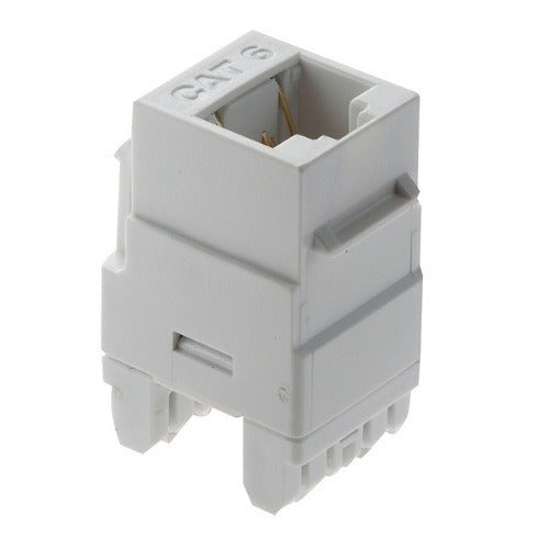 WP3460WH Cat6 RJ45 Keystone Network Connector Insert, White