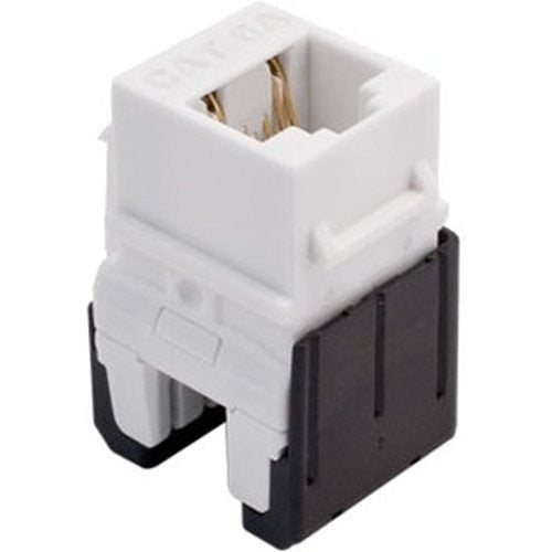 WP346A-WH Cat6A RJ45 Keystone Network Insert, White