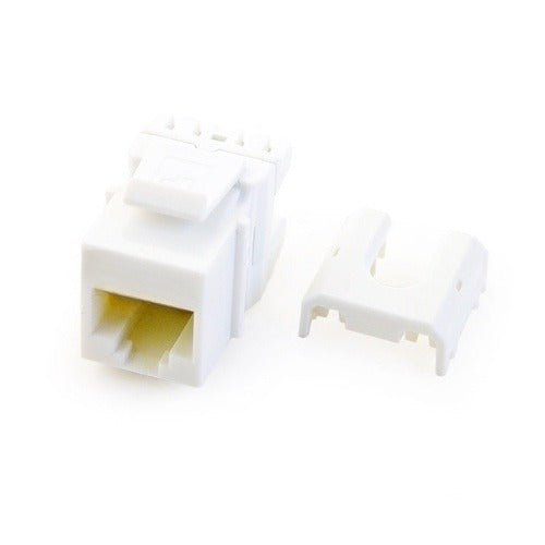 WP3476-WH Cat6 RJ45 Quick-Connect Keystone Insert, White