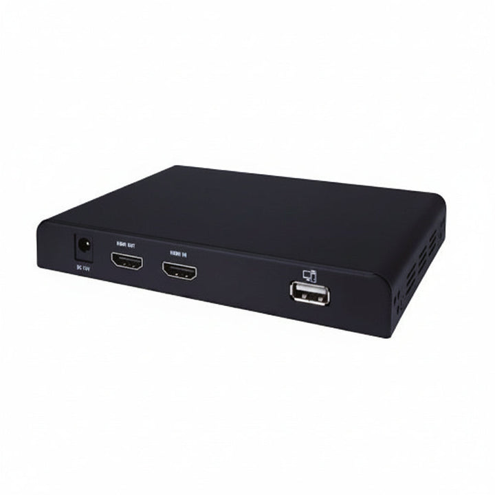 Evolution EVEXKVM3 HDMI Extender Over Single CAT6 with Digital Audio Breakout, HDMI Loop-Out, KVM and PoE