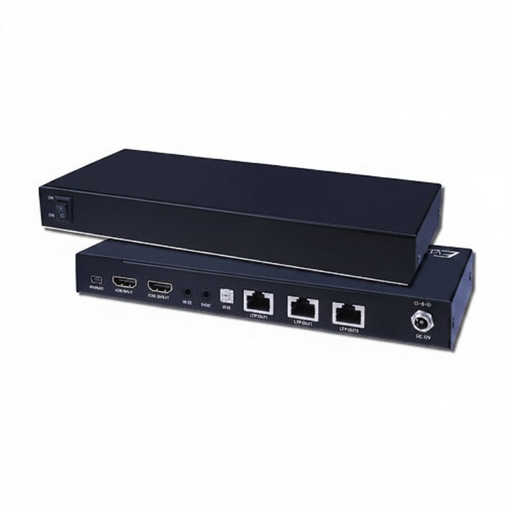 Evolution EVSP1013 HMDI 1x3 Splitter over CAT5e/CAT6 Cable with Additional HMDI Output