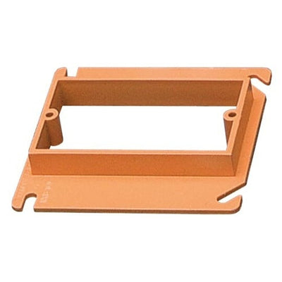 Carlon SCA410 Non-Metallic PVC Mud Ring, 4"Lx4"W, 1/2" Raised This product is sold at minimum quantity of 20.