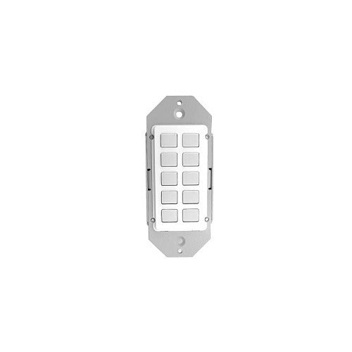 ZeeVee ZYPERPAD 10-Button IP Keypad Controller, PoE, ZMP