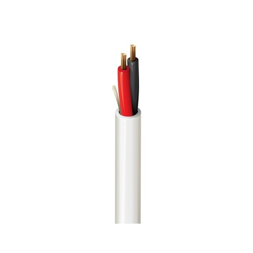 6300UE 0091000 18/2 Security and Commercial Stranded Audio Cable, Plenum-CMP, 1000' Reel, White