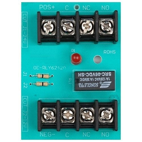 0E-RLY6242A 1A 120VAC/2A 28VDC Relay Module, 6, 12 or 24V DC