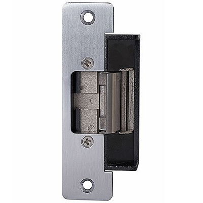ADI PRO 0E-UNISTRIKE Universal Low Profile 12/24V Electric Strike, Fail Safe/Fail Secure Selectable, ANSI Grade 2, Cylindrical Lock Compatible, Horizontal Adjustment, 1,000 lb Holding Strength