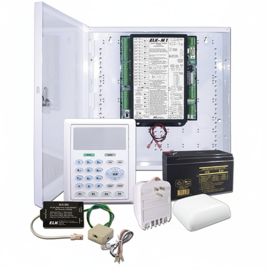 ELK M1GSYS4S M1 Gold Kit with Enclosure and M1KP2 Keypad