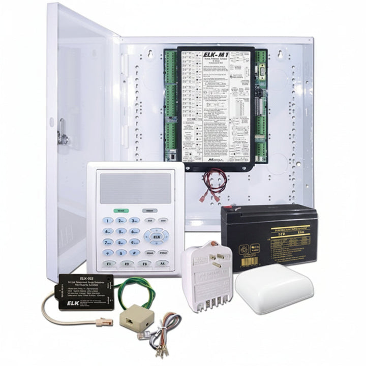 ELK M1GSYS4S M1 Gold Kit with Enclosure and M1KP2 Keypad