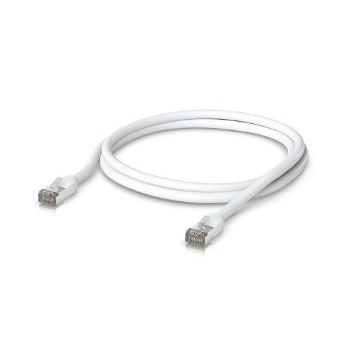 Ubiquiti UACC-CABLE-OUTDOOR-PATCH-2M-W Outdoor Patch Shielded Cable, 2m, White