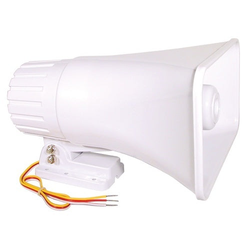 ELK-SS30 Dual Tone Exterior Siren, Self-Contained, White