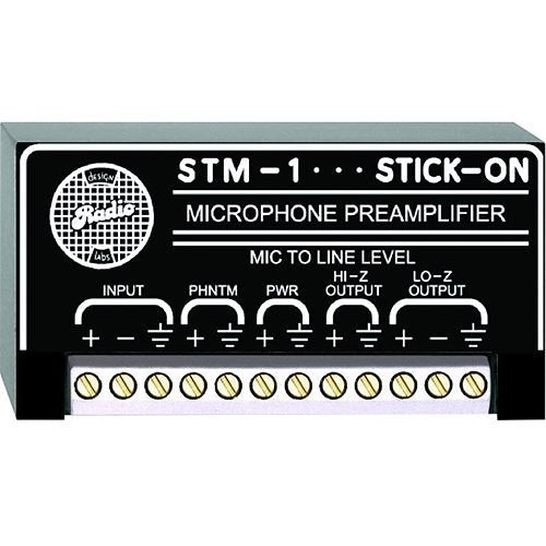 RDL STM-1 Microphone Preamplifier, 50 dB Gain